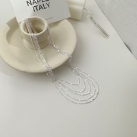 Simple Style Commute Solid Color Sterling Silver Plating Chain Silver Plated Necklace main image 4