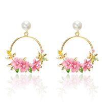 Sweet New Flower Beads Earrings Nhpf147209 sku image 3