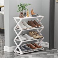 Casual Solid Color Plastic Storage Rack main image 7