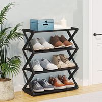 Casual Solid Color Plastic Storage Rack main image 1