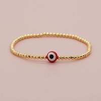 Vintage Style Devil's Eye Alloy Beaded Unisex Bracelets main image 5