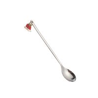 Christmas Cute Solid Color Stainless Steel Spoon 1 Piece 1 Set sku image 1