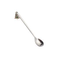 Christmas Cute Solid Color Stainless Steel Spoon 1 Piece 1 Set sku image 4