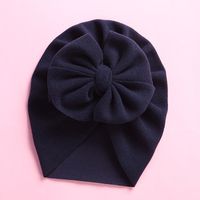 Baby Girl's Baby Boy's Elegant Simple Style Solid Color Bow Knot Baby Hat sku image 5