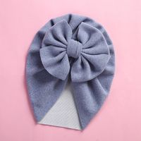 Baby Girl's Baby Boy's Elegant Simple Style Solid Color Bow Knot Baby Hat sku image 8