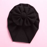 Baby Girl's Baby Boy's Elegant Simple Style Solid Color Bow Knot Baby Hat sku image 15