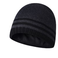 Hombres Estilo Simple Raya Sin Alero Gorro De Lana sku image 4