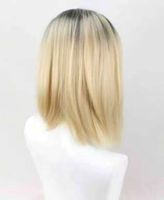 Women's Casual Street High Temperature Wire Straight Hair Wig Net main image 2