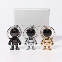 Hip-hop Rock Astronaut Alloy Unisex Bag Pendant Keychain main image 6