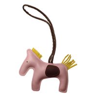 Cute Horse Pu Leather Unisex Bag Pendant Keychain main image 4
