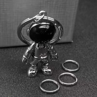 Hip-hop Rock Astronaut Alloy Unisex Bag Pendant Keychain main image 3