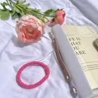 Women's Cute Solid Color Polyester Hair Tie sku image 3