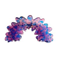 French Style High-grade Wave Clouds Grip Barrettes Female Back Head Acetate Hair Jaw Clip Grip Elegant Shark Clip Ins Style main image 4
