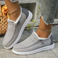 Women's Streetwear Solid Color Round Toe Flats main image 2