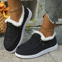 Women's Streetwear Solid Color Round Toe Flats main image 4