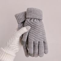 Unisex Simple Style Solid Color Gloves 1 Set sku image 6