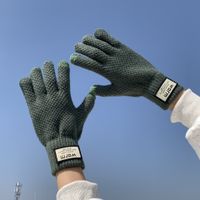 Unisex Simple Style Solid Color Gloves 1 Set sku image 14