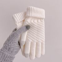Unisex Simple Style Solid Color Gloves 1 Set sku image 5