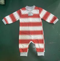 Home Family Look Casual Stripe Cotton Blend Pants Sets Family Matching Outfits main image 2