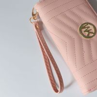 Unisex Solid Color Pu Leather Zipper Wallets main image 5