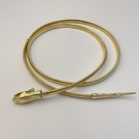 Estilo Vintage Serpiente Metal Unisexo Cinturones De Cadena main image 6
