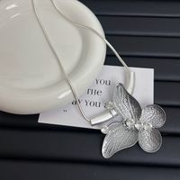 Simple Style Butterfly Alloy Wholesale Pendant Necklace sku image 2