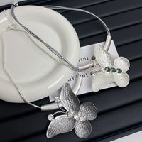 Simple Style Butterfly Alloy Wholesale Pendant Necklace main image 2