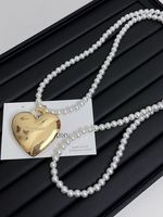 Casual Letter Heart Shape Metal Women's Chain Belts sku image 3