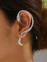 1 Piece Simple Style Classic Style Solid Color Alloy Ear Cuffs main image 2