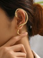 1 Piece Simple Style Classic Style Solid Color Alloy Ear Cuffs sku image 1