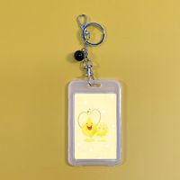 Women's Animal Fruit Plastic Hook Loop Card Holders sku image 4