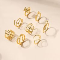 Simple Style Heart Shape Alloy Wholesale Open Rings main image 7