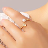 Vintage Style Geometric Round Alloy Wholesale Open Rings main image 1