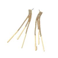 1 Pair Vintage Style Solid Color Plating Alloy Drop Earrings main image 6