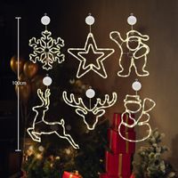 Christmas Fashion Santa Claus Heart Shape Snowman Hp Party Lightings sku image 17
