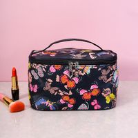 Elegant Butterfly Pu Leather Square Makeup Bags main image 5