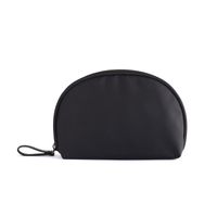 Elegant Solid Color Nylon Shell Makeup Bags sku image 2