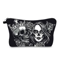 Punk Human Cartoon Polyester Square Makeup Bags main image 6