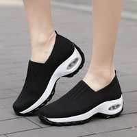 Women's Sports Solid Color Round Toe Casual Shoes main image 3