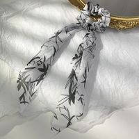 Simple Style Classic Style Color Block Cloth Satin Hair Tie sku image 9