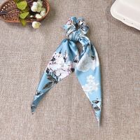 Simple Style Classic Style Color Block Cloth Satin Hair Tie sku image 20
