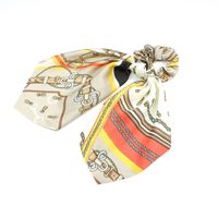 Simple Style Classic Style Color Block Cloth Satin Hair Tie sku image 49