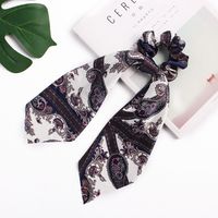 Simple Style Classic Style Color Block Cloth Satin Hair Tie sku image 50