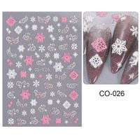 Dame Flocon De Neige Animaux Accessoires Pour Ongles 1 Pièce sku image 2