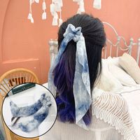 Simple Style Classic Style Color Block Cloth Satin Hair Tie sku image 52