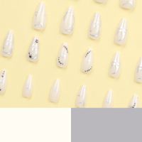 Lady Solid Color Plastic Nail Patches 1 Piece main image 3
