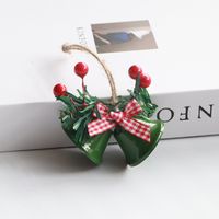 Christmas Pastoral Simple Style Bell Iron Indoor Party Festival Hanging Ornaments sku image 3