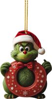 Christmas Cartoon Style Cute Cartoon Character Arylic Indoor Party Festival Hanging Ornaments sku image 15