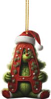 Christmas Cartoon Style Cute Cartoon Character Arylic Indoor Party Festival Hanging Ornaments sku image 1