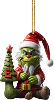 Christmas Cartoon Style Cute Cartoon Character Arylic Indoor Party Festival Hanging Ornaments sku image 5